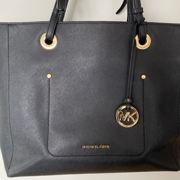 Michael Kors Walsh Saffiano leather top zip tote bag - Picture 3 of 7